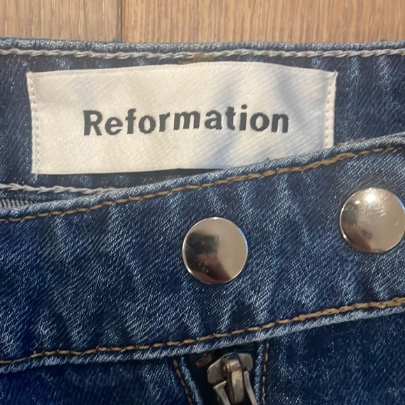 Reformation Ellie Jeans size 24 - Picture 4 of 6